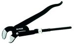 Ironside 170131 Eckrohrzange S-Form 3,8 cm (1,5 Zoll) schwarz lackiert