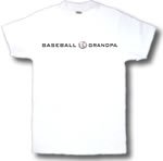 Baseball Grandpa Dad Adult T-Shirt