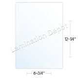 Lamination Depot提供 Stationery&Grocery Online Shop Ranking 18. 5 Mil A4 Thermal Laminating Pouches, 8 3/4