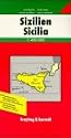 Carte routi&egrave;re : Sizilien