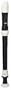 Yamaha 300-Series 3-Piece C-Soprano Recorder (Dark Brown)