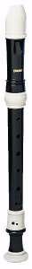 MusicalInstruments: Yamaha 300 Series 3 Piece C Soprano Recorder  Dark Brown 