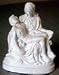 White Pieta Statue, Madonna and Child