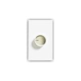 Lutron #C-1000-WH White SP Rotating Dimmer