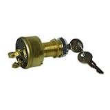 MARINE WORKS IGNITION SWITCHESSwitch Function: 3-Position Off/lgn/Start / Terminal Type: 3-screw / Housing Mat'l: Long/Brass / Hardware Included: Brass back-up nut Hex Chrome