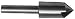 3/4X1/2 SHANK X 82 DEGREE, 4 FLUTE, HIGH SPEED STEEL, MACHINE COUNTERSINKS