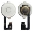 iPhone 4 4G White Button w/ Flex Cable