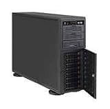 Supermicro SuperServer SYS-7046A-6 Dual LGA1366 Xeon 4U Tower/Rackmount Server Barebone System (Black)
