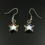 Switchables Stained Glass Falling Star Earrings