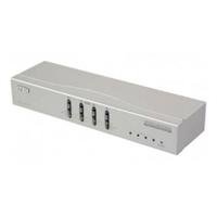 Aten Technology VS0404 4x4 Port Audio Video Matrix Switch with Signal Booster