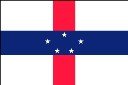 2 x 3 FT - NETHERLANDS ANTILLES FLAG - INDOOR-PARADE