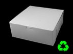 10 x 10 x 4 White 6 Counts Regular and 12 Counts Mini Size Cupcake Box