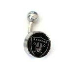 Oakland Raiders Navel Ring NFL Football Fan Shop Sports Team Merchandise