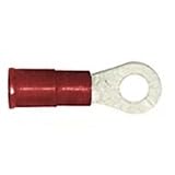 3M Scotchlok Vinyl Insulated Ring Tongue Terminal #8 Inside Diameter 22-18 Gauge (Red) by 3M
