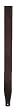 Levy's 2 1/2" Basic Suede Leather Guitar Strap, Black