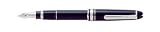 Montblanc Solitaire Platinum Line Mozart Fountain Pen P114, Broad Nib 5030