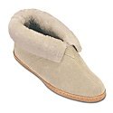 Women's Minnetonka Genuine Sheepskin Ankle Boot - ...
