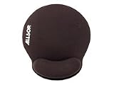Allsop Raindrop - Mouse pad with wrist pillow - black
