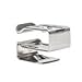 HellermannTyton 151-01699 Metal Edge Clip, 1.5-1.8mm panel thickness, 6-6.2mm cable range