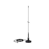 SHAKESPEARE VHF 19 5218 BLACK SS WHIP MAGNETIC MOUNT