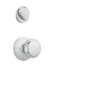 Schlage F359 PLY 625 Interior Single Cylinder Plymouth Handleset, Polished Chrome