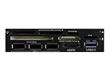 Icy Box IB-864 Front Panel for 3.5 inch Bay with Card Reader and Multiport Hub - USB 2.0 / 3.0