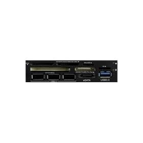 Icy Box IB-864 Front Panel for 3.5 inch Bay with Card Reader and Multiport Hub - USB 2.0 / 3.0