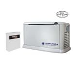 Centurion by Generac Power Systems 20,000 Watt Aluminum Air-Cooled Standby Generator with 200 Amp Transfer Switch