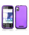 Motorola Flipside MB508 Rubberized Purple Snap-on Cell Phone Cover Faceplat ....