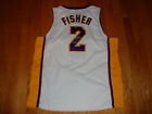 Los Angeles Lakers Derek Fisher Signed Autographed Basketball Jersey Coa & Tamper Proof Hologram Proof Photo