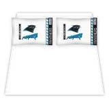 Sports Coverage 01MFSHS1PANQUEN NFL Carolina Panthers Micro Fiber Queen Bed Sheet Set