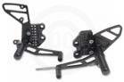 2008-2009 HONDA CBR1000RR: VORTEX ADJUSTABLE REARSETS - BLACK