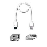 Belkin F3N404-06-APL 6-Foot 9-Pin to 6-Pin FireWire 800/400 Cable
