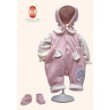 Retired Rare Beige Shirt with Pink Romper 20 Adora Doll Outfit by Adora