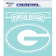 Georgia Bulldogs Die-Cut Decal - 8