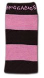 Baby Leg Warmers by Huggalugs Australian designed and made unique arm and leg huggers - Size birth to 6 years in Choc Pink