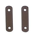 Perri's Safety Stirrup Leather Tabs - Brown - One Size