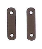 Perri's Safety Stirrup Leather Tabs - Brown - One Size