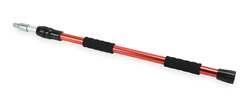 Tough Guy 2ZPA4 Flow Thru Handle, Red With Black Grip