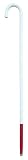 `Blind Man's Cane Non-Folding Reflective white and red finish * Folding cane features vinyl grip wit