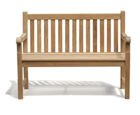 Jati Teak Garden Bench 1.2m
