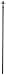 Black Fleur de Lis Estate Flag Pole