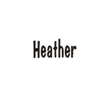 Clearly Charming Name Heather Stainless Steel Text Numbers Types Italian Charm Link