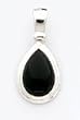 Sterling Silver Onyx Pendant