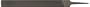 Nicholson Hand File (Boxed), American Pattern, Double Cut, Half-Round, Medium, 8" Length