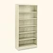 600 Series Open Shelving, Steel 6-Shelf, Letter, 36w x 13-3/4d x 75-7/8h, Putty