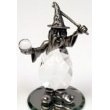 Pewter and Crystal Wizard