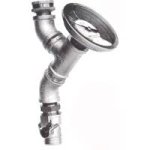 Delta Water Temp II in Line Heavy Duty Chrome Calibrated Thermometer With Temp Lok On/Off Valve and In Line Strainer