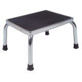HealthPersonalCare: BARIATRIC Foot/Step Stool   Chrome Plated