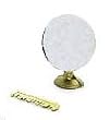 Dollhouse Miniature Gold Vanity Mirror and Comb